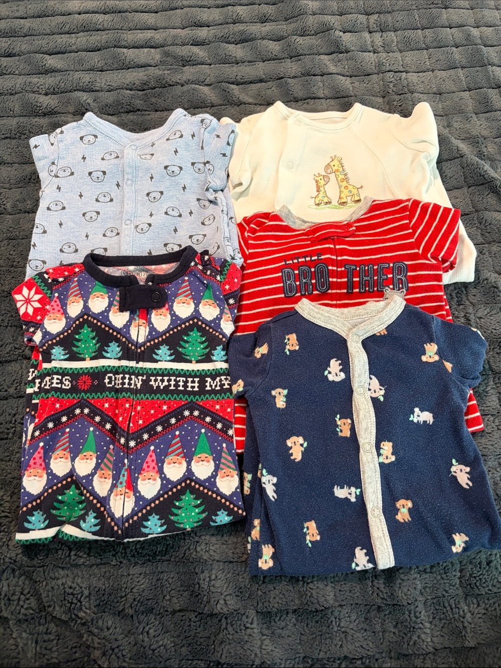 Bundle of 5 Baby Sleepers